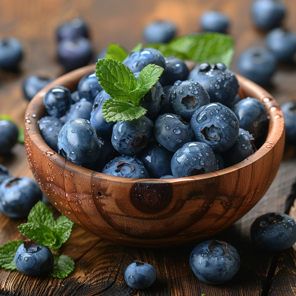 Explore seven proven benefits of blueberries, 